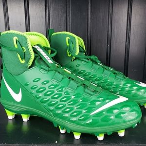 Nike mens force savage varsity 2 cleats green 11